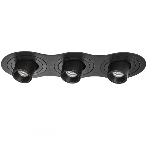 Комплект из светильника и рамки Lightstar Intero Tubo (217637+217174+217174+217174) i637174