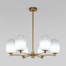 Подвесная люстра Eurosvet Loona 60161/6 латунь