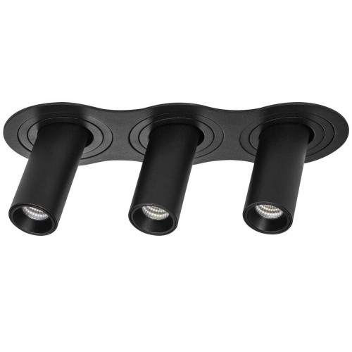 Комплект из светильника и рамки Lightstar Intero Tubo (217637+217272+217272+217272) i637272