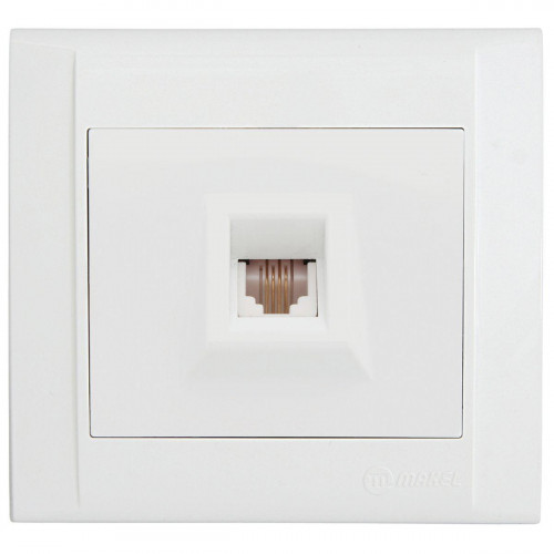 Розетка тf евро Makel Defne 42001014
