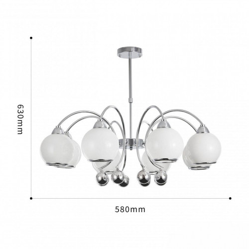 Потолочная люстра Arte Milano 276207/8 Ni