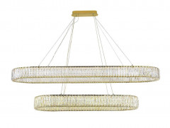 Подвесной светодиодный светильник Newport 8240/90 oval gold М0067858