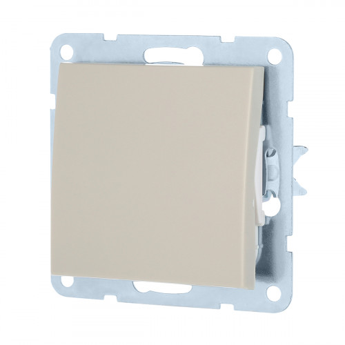 Переключатель LK Studio 1-кл., на 2 направления (схема 6) 16 A, 250 B (бежевый) LK60 860301-1