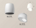 Комплект накладного светильника Ambrella light Techno Spot XS1141042 SWH/FR белый песок/белый матовый (C1141, N7175)
