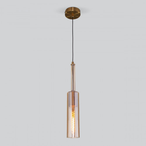 Подвесной светильник Eurosvet Graf 50226/1 янтарный