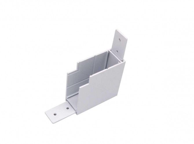 Соединитель PRO L-образный вертикальный Lightstar Teta 505136-ALU