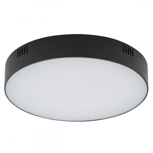 Потолочный cветильник Nowodvorski Lid Round Led Black 10408