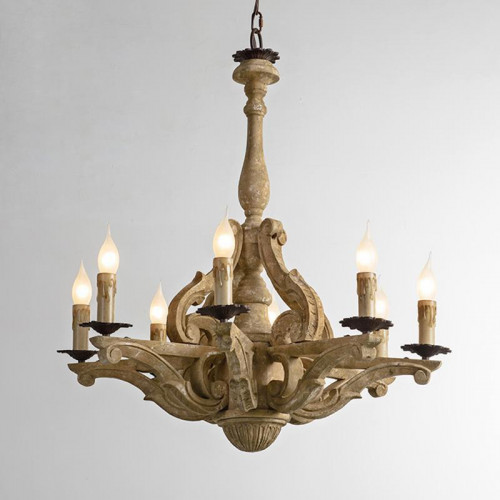 Подвесная люстра Loft-Concept Rustic Wood Chandeliers 40.1195-0 20578