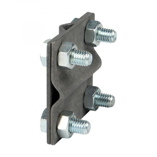 Зажим крестовидный прут-прут (пластина 57x57мм) HZ EKF PROxima lp-g3109