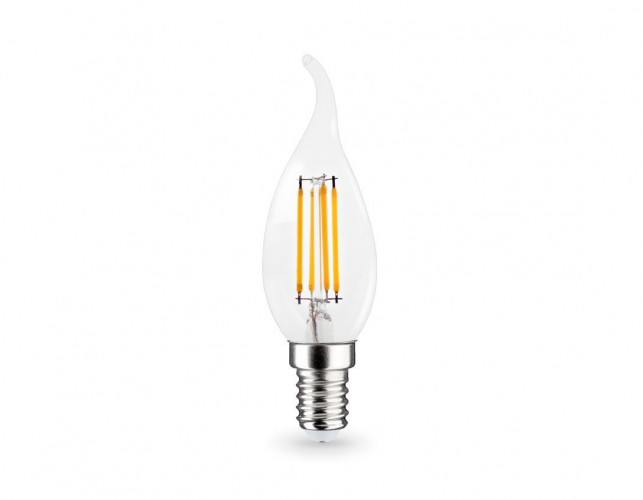 Лампа светодиодная Свеча на ветру CF35 15W 4000K Ambrella light Bulding 351524
