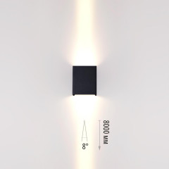 Уличный настенный светильник Odeon Light Arrow Nature 7188/10WL
