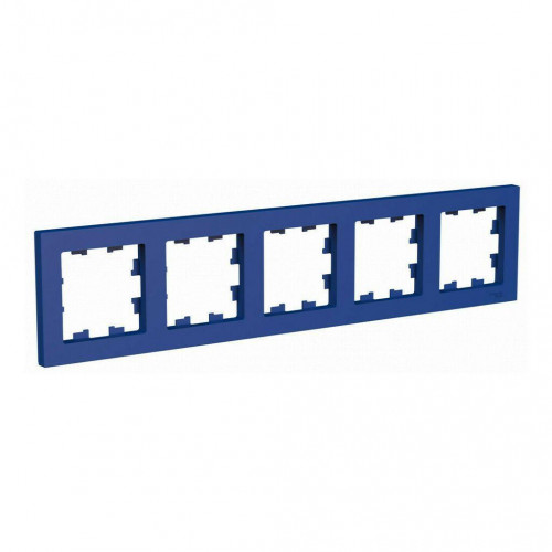 Рамка 5-постовая Systeme Electric AtlasDesign аквамарин ATN001105