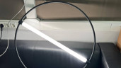 Подвесной светодиодный светильник Siled Truba Hoop 7373000