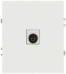 Розетка ЭРА Arktik 16-3101-01 TV одиночная белый Б0070464