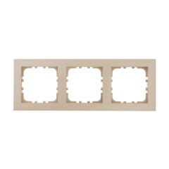 Рамка 3-постовая LK Studio (шампань) LK80 FLAT, 844306-1