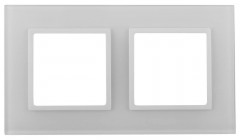 Рамка 2-постовая ЭРА Elegance 14-5102-01 Б0034488