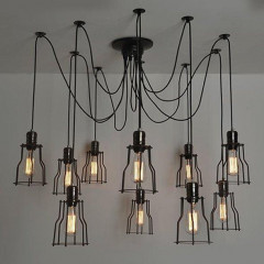Подвесная люстра Loft-Concept Loft Industrial Cage Filament Pendant 40.381-0 4349