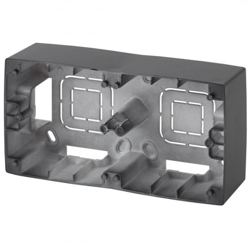 Коробка для накладного монтажа 2-постовая ЭРА 12 12-6102-05 Б0043174