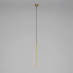 Подвесной светодиодный светильник Elektrostandard Flinn 50263 LED 4W 3000К латунь a072221