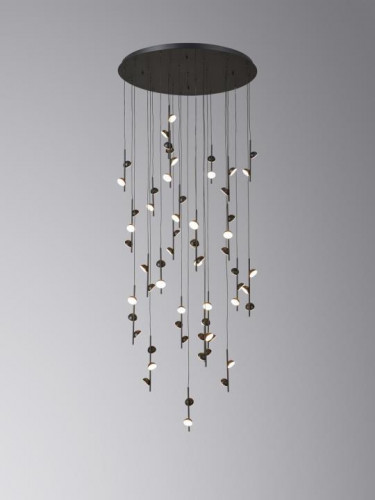 Люстра подвесная Alfa Light F3024-16 BLACK