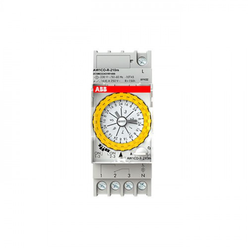 Реле времени недельное AW1CO-R-210m (AT2e-7R, AT2-7R) 2CSM222431R1000