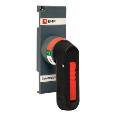 Рукоятка управления для прямой установки на рубильники TwinBlock 160-250А EKF PROxima tb-160-250-fh