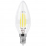 Лампа светодиодная филаментная Feron E14 11W 6400K прозрачная LB-713 38231