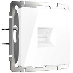 Розетка Ethernet RJ-45 cat. 6A экранированная (белый) W5120101/ a069683