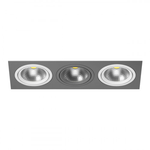 Комплект из светильника и рамки Lightstar Intero 111 (217839+217906+217909+217906) i839060906