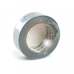 Изоляционная лента Stekker INTP01319-10 0,13*19 10 м серебро 39908