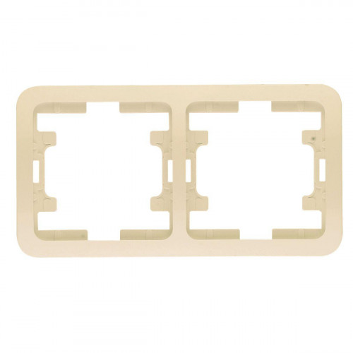 Рамка Makel 2-м Mimoza крем. 32012