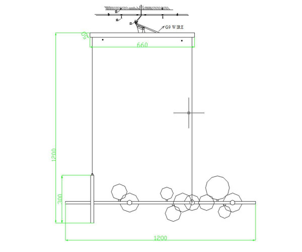 Подвесная люстра Kink Light Иона 09408-10,19