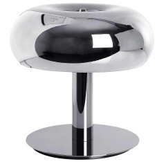 Настольная лампа диммируемая 12W 3000K хром Catania Lightstar 689914