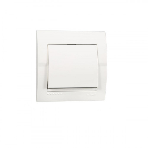 Выключатель Lezard Deriy белый 702-0202-100