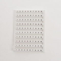 Маркеры для ЗНИ (JXB) буквы A,B,C,N,PE LD556-3 STEKKER 39659