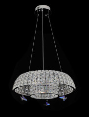 Люстра подвесная Alfa Light F4024-13 400mm CH LED