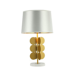 Настольная лампа Gerhort G32138/1T LMR+GD WT