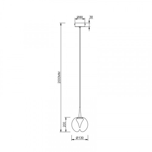 Подвесной светильник Mantra ANDROMEDA 9078