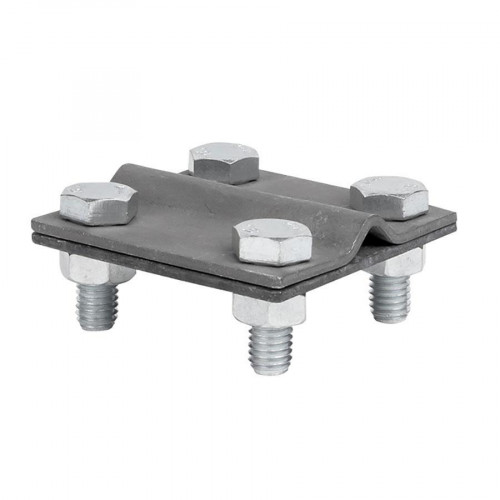 Зажим универсальный полоса 30 - прут 10 (пластина 57x57мм) HZ EKF PROxima lp-55911