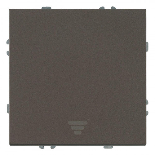 Выключатель 1-кл.самовозвр. (механизм), Stekker, 250В, 10А Эмили, RSW10-5112-09, антрацит, soft touch 50366