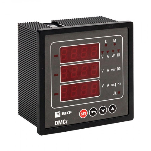 Цифровой измерительный прибор комбинированный DMC на панель 96x96 (квадратный вырез) EKF PROxima DMC-963