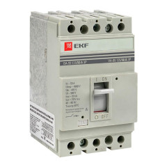 Выключатель автоматический ВА-99 125/ 50А 3P 25кА EKF PROxima mccb99-125-50