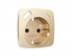 Лицевая панель розетки AMBRELLA VOLT OP6100