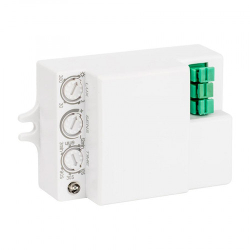 Микроволновый датчик движения белый 1200Вт 360гр. до 20м IP20 MW-706 EKF dd-mw-706