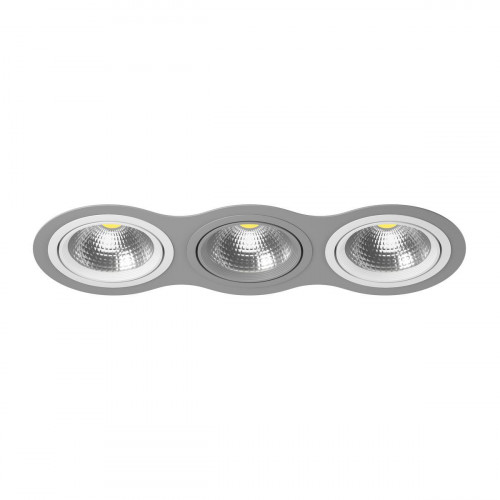 Комплект из светильника и рамки Lightstar Intero 111 (217939+217906+217909+217906) i939060906