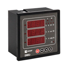 Цифровой измерительный прибор комбинированный DMC-r с интерфейсом RS-485 на панель 96x96 (квадратный вырез) EKF PROxima DMC-963r