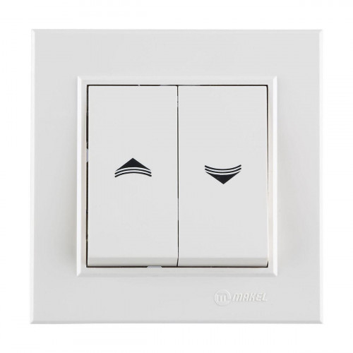 Переключатель проходной Makel Karea 56010020