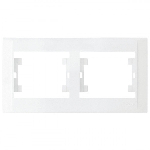 Рамка Makel 2-м Defne горизонт. бел. 42001702