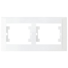 Рамка Makel 2-м Defne горизонт. бел. 42001702