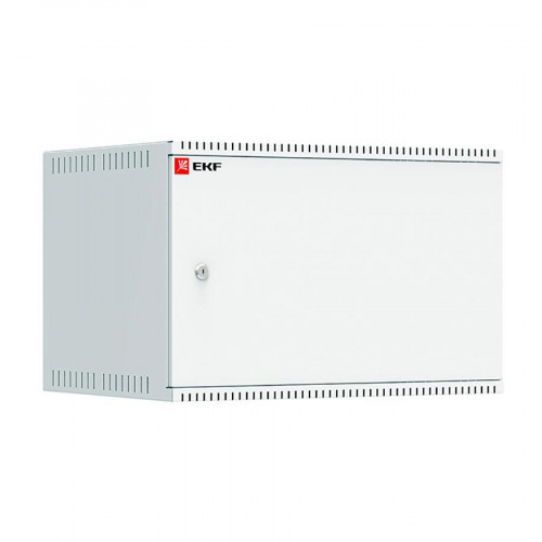 Шкаф телекоммуникационный настенный 6U (600х450) дверь металл, Astra серия EKF PROxima ITB6M450